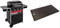 Char-Broil Gas2Coal® Barbacoa híbrida: barbacoa de gas y carbón de tres quemadores, acabado en negro. & Plancha de Barbacoa de Cuatro quemadores.