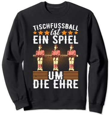 Tischfussball Figuren Trikot Tischkicker Zubehör Kickern Sweatshirt