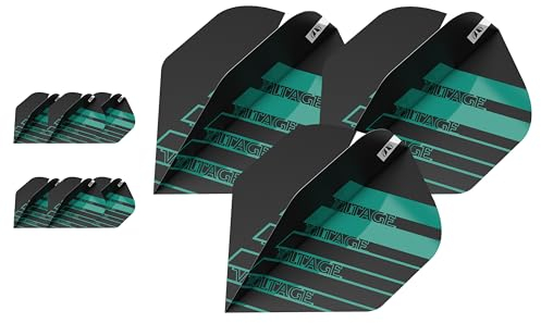 Target Rob Cross No.2 Schwarz Pro Ultra Dartflüge - 3er-Pack (9 Stück insgesamt)