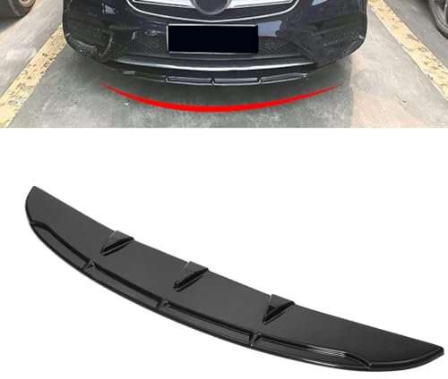 Auto Frontlippe Frontspoiler für VW Polo IV (9N) 2006-2009, Frontstoßstange Spoiler Auto zubehör Frontlippe Spoiler Protector Splitter Kit Frontspoiler Lippe