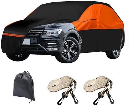 Vollgarage passend für Toyota Yaris Cross Subcompact Crossover 2020-2024, wasserdichte Autoschutzabdeckung, winddicht, strapazierfähig, Autoabdeckungen für Schnee, Regen, Staub, Sonnenschutz