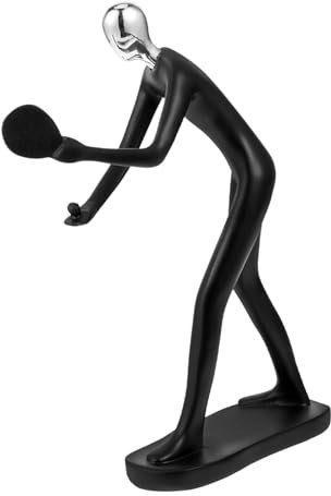 Alipis Athletische Figurine Resin Abstrakte Statue Für Moderne Tischdekoration Für Büro Und Zuhause Für Sportliebhaber Und Resin-dekorationsfans