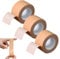 Self-Adhesive Wrap Tape,3 Rolls Surgical Tapes,2.5cm x 5m Skin Color Breathable Self Adhesive Bandage,Medical Tape for Dressings Wound Care Sports,Cohesive Bandage Tape(Skin Color 2.5cm*5m)