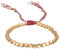 EHOTER Bracelets tibétains faits à la main en perles de cuivre pour homme et femme - Bracelets bouddhistes porte-bonheur - Bracelet en corde et bracelets en corde, taille unique, Cuivre, Pas de gemme