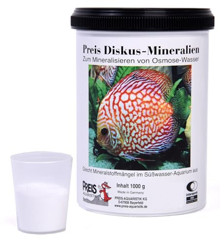 Smart-Planet by Preis Aquaristik - Original Diskus Mineralien für Meerwasser und Süßwasser Aquarium 1000g - für Diskusfische