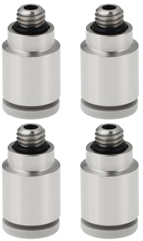 OTOTEC Lot de 4 mini raccords à emboîter avec douille hexagonale QSM-M5-6-I 153317 compatibles avec système d'air comprimé FESTO