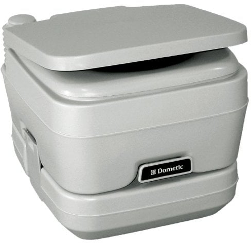 DOMETIC 301096206 Tragbare Toilette, Platin, 41,9 x 36,8 x 31,8 cm, Platin