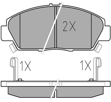 Meyle 025 218 7918/W Brake Pad Set, disc brake