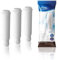 Aqualogis Filtre à Eau pour Café, Remplacement pour Krups® Filtre F088, Melitta® Filtre, Nivona® Filtre, Compatible avec Krups® EA829S, Jura®, Melitta® Barista TS (3)
