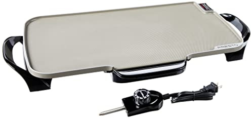 Presto 07062 22-Inch Ceramic Electric Griddle with Removable Handles