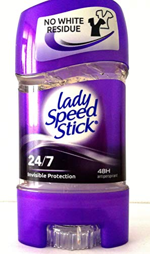 Pack of 3 Lady Speed Stick Gel Invisible Protection, 48H Anti-Perspirant Deodorant Gel