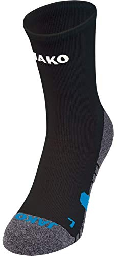 JAKO Unisex Trainingssocken , Schwarz, 35-38