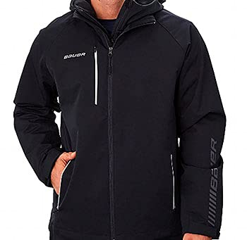 Bauer Supreme Lightweight Jacke Senior, Größe:XL, Farbe:schwarz