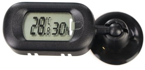 Reptizoo Thermo-Hygrometer mit Saugknopf (SH128) WEEE RegNr. 82392108