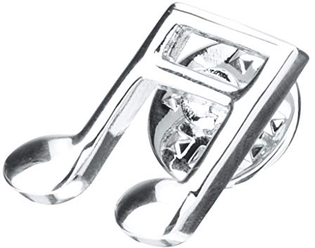 Sharplace Note de Musique Forme Broche épinglette Corsage Banquet Foulard épingles Ornement de Mariage