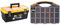 Perel Caisse plastique 41 x 21 x 18 cm & OMR13 Boîte de rangement/organiseur 326x257x48 mm