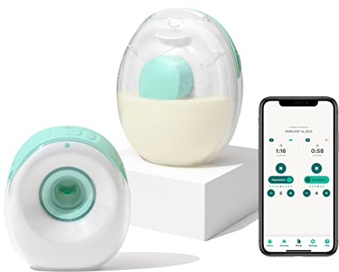 Willow Go - Hands Free Breast Pump - Wearable Breastfeeding Pump - Portable, Electric, Cordless, & 9 Levels of Hospital Grade Suction Strength - Postpartum Essentials - Double Breast Pump