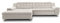 DOMO. collection Ecksofa Merida, Sofa mit Schlaffunktion in L-Form, Eckcouch, Polsterecke, Schlafsofa 304 x 200 x 84 cm (BxTxH), beige