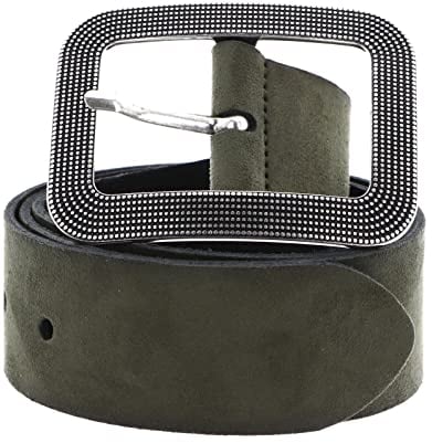 Vanzetti Classics 40mm Suede Belt W105 Olive