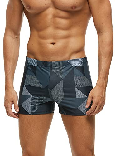 SEAUR Shorts de Bain Homme Slips et Boxers de Bain Adultes Piscine Plage Maillot de Bain Caleçon Slips de Bain Homme S