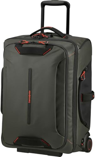 SAMSONITE Zaino Trolley Cabina ECODIVER 140882 Verde Climbing Ivy Profondità 25 cm Lunghezza 40 cm Altezza 55 cm Pet Riciclato