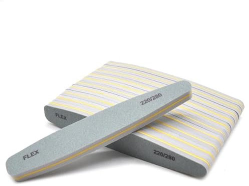 5/10 Pcs Diamond Nail File Blocks Sponge Nail Polish Buffing Sanding Buffer Files 100/180 220/280 s Polishing Tools Manicure-10pcs Grit220-280