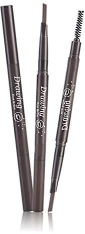 Beavorty 2 1 Augenbrauenstifte Augenbrauenfüller Augenbrauenstift Drehen Kaffee Augenbrauenstift Augenbrauenpinsel Microblading-stift Augenbrauen-spoolie-pinsel Klinge Rotieren Wasserdicht
