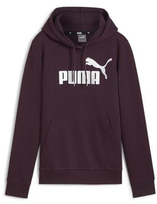 PUMA Damen ESS+ Metallic Logo Hoodie FL Sweat