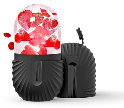 Joyeee Ice Roller, Facial Eisroller Augeneismassage Gesichtsbehandlung Schönheit Hautpflege Eiskompresse Schrumpft Poren, Anti-Falten, reduziert Schwellungen, verbessert die Hautelastizität, Schwarz