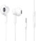 Tecatty 3,5 mm Jack in Ear Casque avec câble avec Microphone et contrôle du Volume Casque, Extra Bass, Confort auditif, Casque HiFi Audio Stereo pour iPhone/Pod/Pad/MacBook/MP3/MP4/Huawei/Samsung