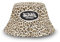 Von Dutch Hut für Herren & Damen, 100 % Baumwolle, Leopardenmuster, Beige, Schwarz, Braun, Weiß, Größe S/M, beige, S/M