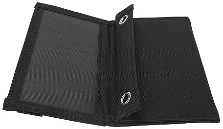 Panneau Solaire Pliant Panneau Solaire Pliant Panneau Solaire Pliable 8W Efficacité de Conversion élevée Chargement Intelligent USB Panneaux Solaires Polyvalents pour Utilisation