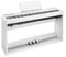 Donner DEP-20 Beginner Digital Piano 88 Key Full Size Weighted Keyboard, Portable Electric Piano with Furniture Stand, 3-Pedal Unit, White