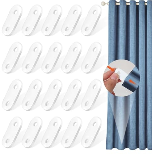 ALLisWE 20 Stück Gardinenbeschwerer 20g Duschvorhang Beschwerer Bleistäbchen Bleistäbe Gardinen Beschwerer Unten Lackiert Weiß Hochwertig Gewichte Gardinen für Haus Büro Vorhänge Tischtuch Zubehör