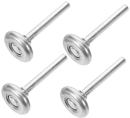 WATIIFUFU 4stücke Garagentor Ersatz Untere Führung Für Türen Ersatzrollen Für Garagentore Mit Schaft Glatte Für Türen Praktische Türbeschläge