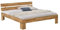 WOODLIVE DESIGN BY NATURE Massivholz-Bett Nano Wildeiche 90 x 200 cm, Doppelbett, als Ehebett verwendbar