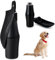 Borraccia per cani, in acciaio inox, 750 ml, per cani, pieghevole, 180°, portatile, per cani, in acciaio inox, per passeggiate, parchi di campeggio (nero)