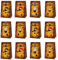 Sacchetti Regalo di Carta Harry, 12 Pezzi Sacchetto per Caramella Con 18 adesivi, Sacchetti da Festa per confezionare Regali, Compleanni dei Bambini, giveaways, Natale, Feste a Tema