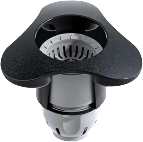 MiBoce Skimmer De Estanque Flotante, Skimmer Flotante De Succión, Limpiador Automático De Piscina Skimmer Flotante, Velocidad De Flujo 2200L/H, para Jardín Al Aire Libre Y Lagos De Limpieza