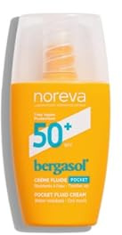 Noreva - Bergasol Invisible Fluid Creme SPF50+ Pocket 30 ml