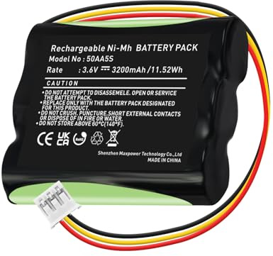 Battery for TonieBox 3200 mAh NiMH 50AA5S Replacement Battery with High Capacity for TonieBox, Musicbox, Soundbox, Speaker Boxes