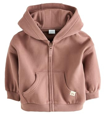NEXT Mädchen Standard Kapuzenjacke Mocha Brown 98-104