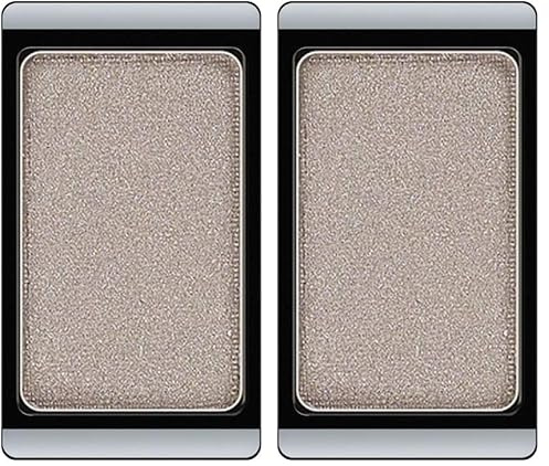 ARTDECO Eyeshadow Pearl Brauntöne - Puderlidschatten mit Pearl-Finish zum Befüllen der ARTDECO Beauty Box - 1 x 1g (Packung mit 2)