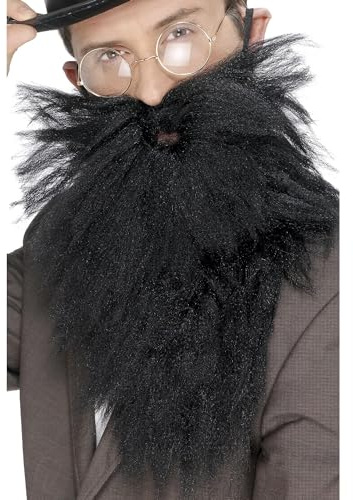 Long Beard & Tash Black