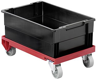 Durable 1809693060 Storage Trolley red