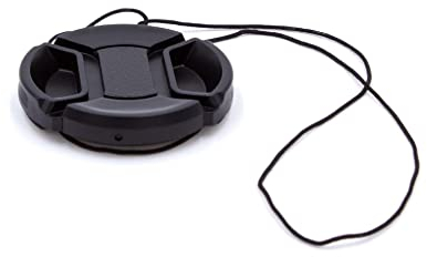 vhbw Objektivdeckel kompatibel mit Agfa/Agfaphoto Kamera - Kunststoff, Schwarz, 46mm