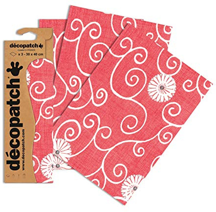 Décopatch C430O 3 Bogen Décopatch Papier 30x40cm