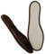 LAMBSKIN 1 Paar Kinder-Lammfell-Sohlen Premium aus extra dickem, echtem Fell, ultra wärmende Winter-Einlagen mit Kork-Isolierschicht, warme Thermosohle, Schaffell Schuheinlagen für Kids Gr. 32
