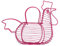 Premier Housewares 509384 - Huevera, Color Rosa