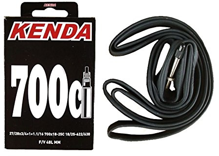 Kenda Fahrrad-Schlauch 700x18–23 Ventil französisch / Presta, 48 mm, zerlegbar, in Box